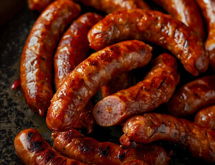 Close-up of fried shrimp with tamarind sauce.