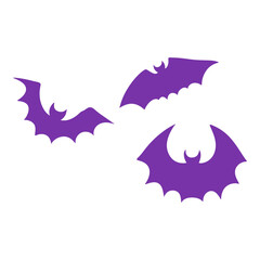 Halloween bats