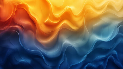 Obraz premium background gradient color grey, yellow, blue, green.