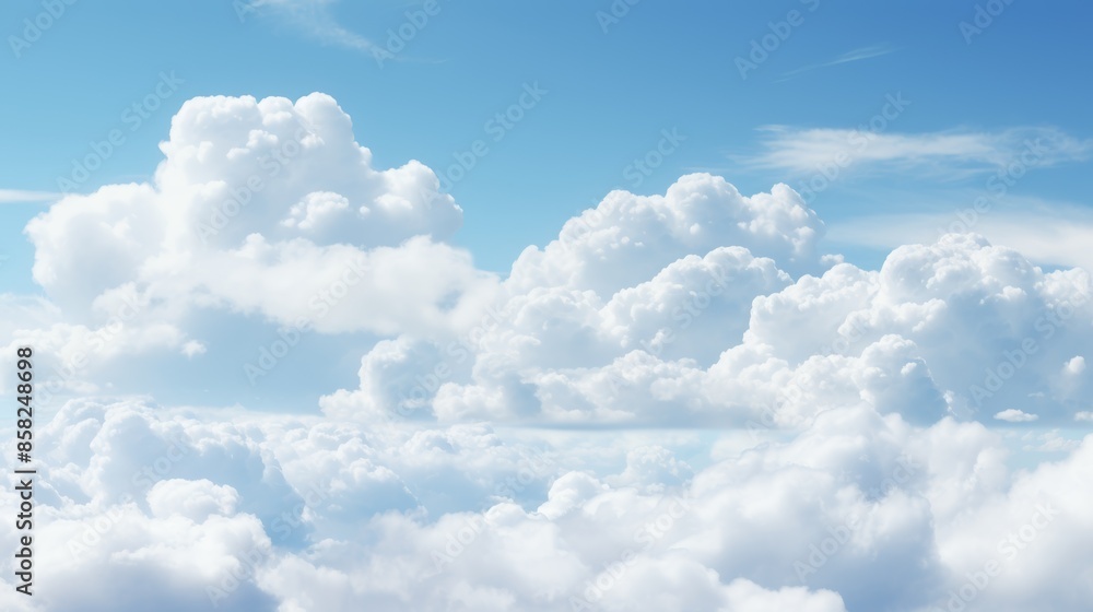 Poster A close-up of clouds as a metaphor for the fleeting nature of life and dreams.