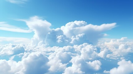 Obraz premium A close-up of clouds captured in a time-lapse video, highlighting their dynamic movement.