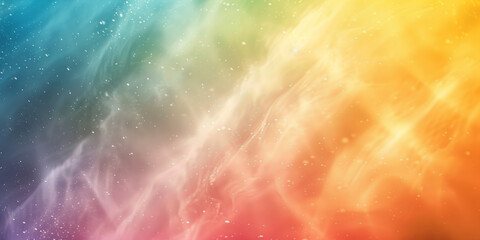 Fototapeta premium A rainbow abstract texture or background perfect for adding copy space to an image