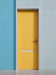 Naklejka premium Colorful House Exterior Window Door Inspiration Photography Art