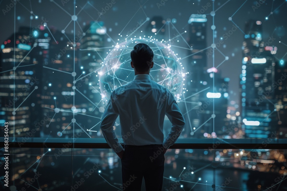 Poster the visualization of big data analytics technology enables scientists to analyze information structu