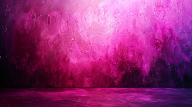 A purple background with dark pink textures.