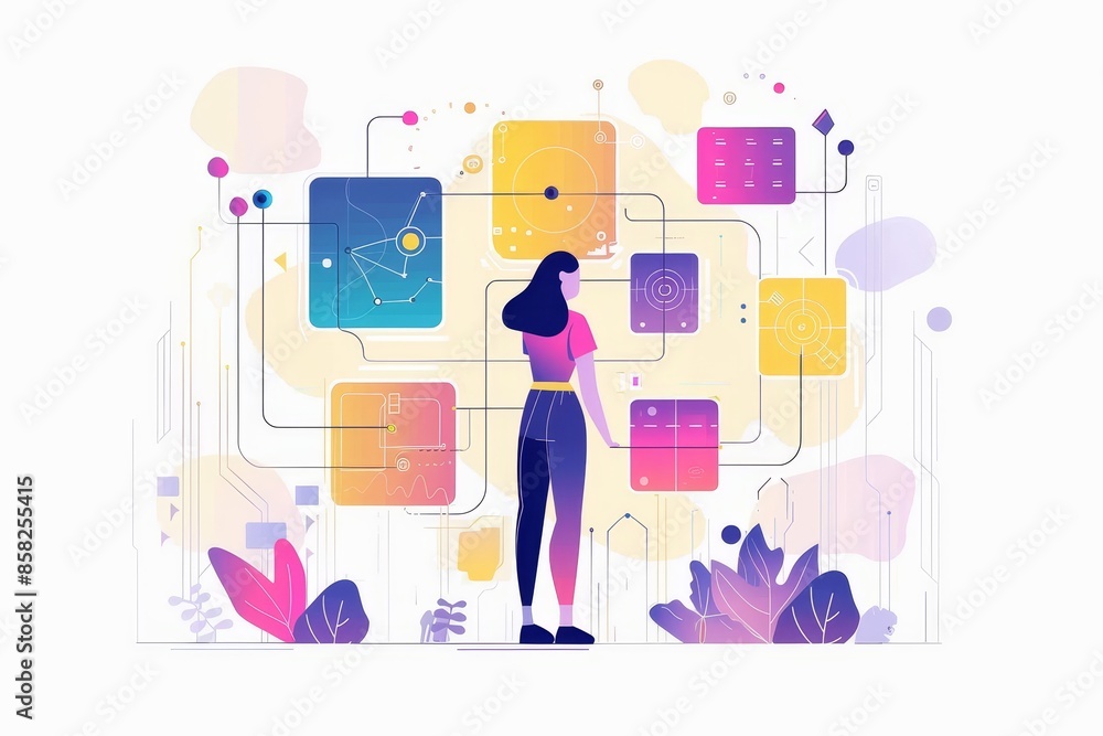 Poster analytics with ai and machine learning for big data. artificial neural networks, data science, artif