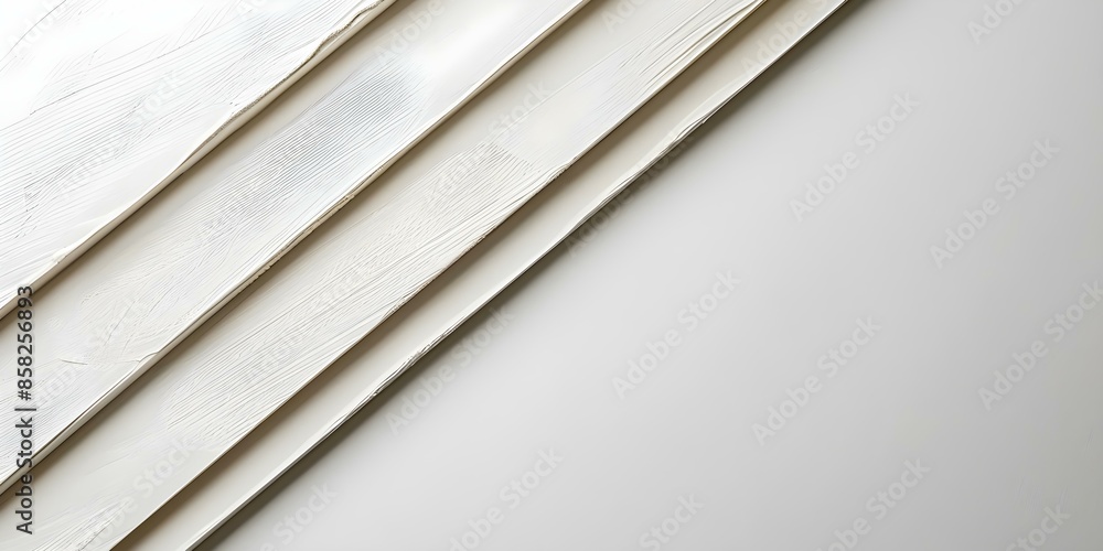Poster cream and taupe intersecting lines form minimalist masterpiece with simple refinement. concept minim