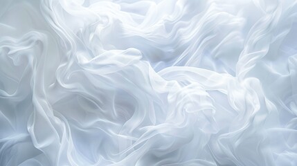 Obraz premium Bright abstract white background featuring gentle white light, evoking purity and simplicity