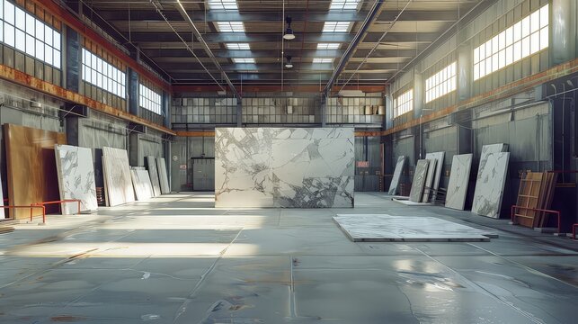 Marble slabs warehouse 