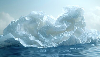 Fototapeta premium white texture paper background close up photography