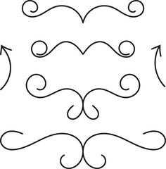 Floral Decorative Ornament Graphic Element