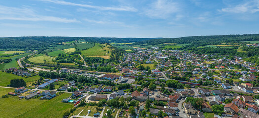 Idyllische Landschaft im Naturpark Altm&uuml;hltal bei Dollnstein