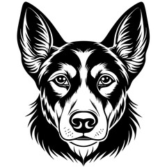 illustration of a dog