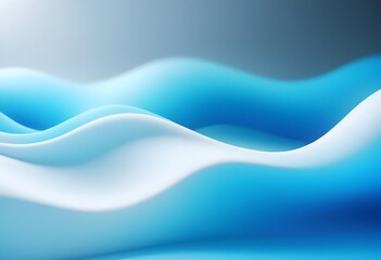 Fototapeta premium Abstract art blur fluid gradient wallpaper, 3d gradient background