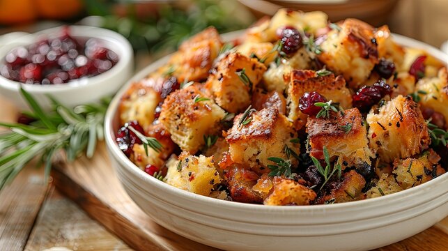 Family Thanksgiving traditions with a spread of cherished generational recipes.