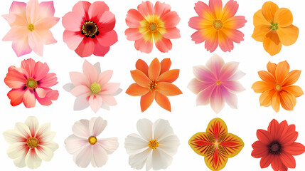 graphic resource about flowers