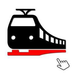 Logo tramway. Tram.