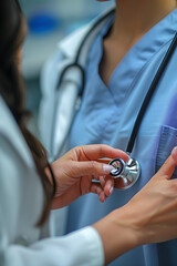 Relativo a trabajo en el hospital enfermería 