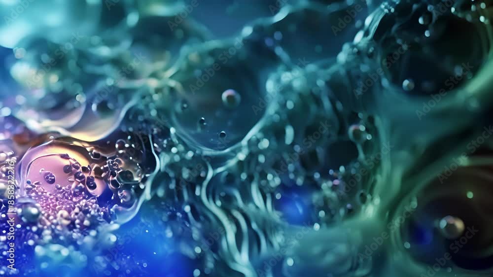 Poster a timelapse sequence capturing the progression of stem cells becoming lung cells for respiration.
