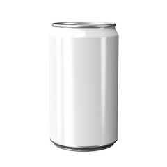 Blank empty can for mockup TRANSPARENT PNG