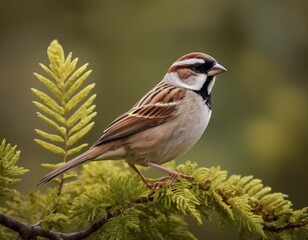 A Bird Perched on a Branch