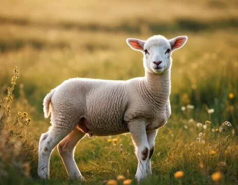 A Sheep in a Field