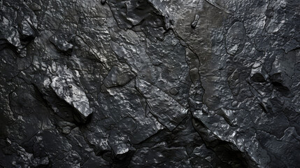 Details on the surface of charcoal.