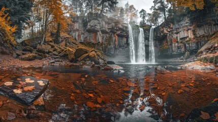 Photo of a waterfall in Forrest