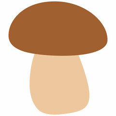 Forest mushroom design for banners and menus.