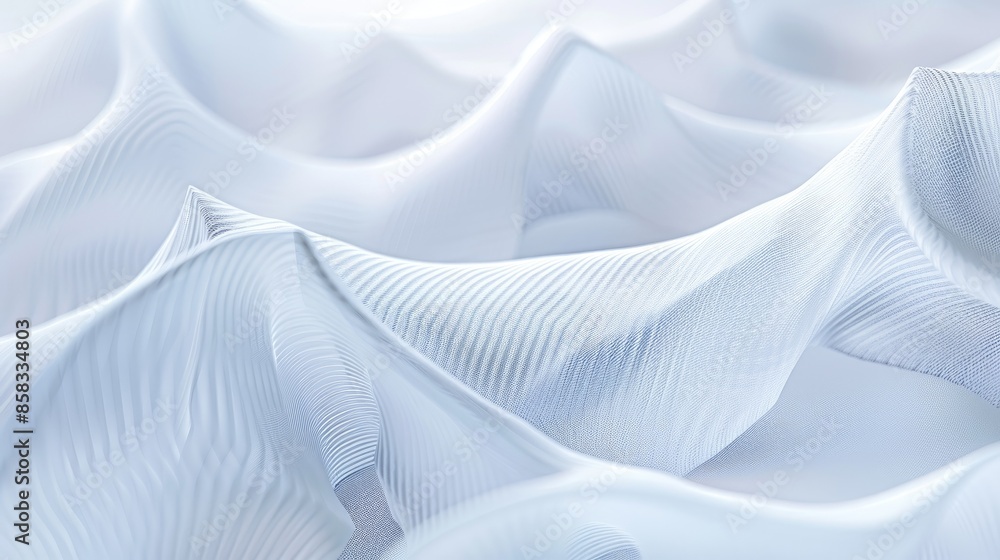 Poster white background with blurred patterns, offering a subtle and sophisticated backdrop for various des
