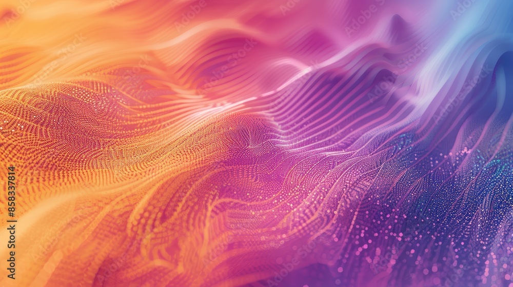 Poster vibrant gradient grainy texture abstract background, adding depth and dimension to your designs.