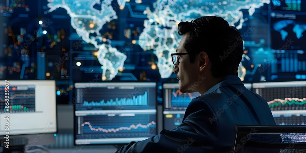 Aufkleber global contract managers leverage an alert system for real-time monitoring of market fluctuations. c