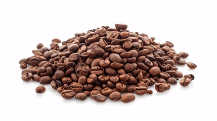 a pile of coffee beans
