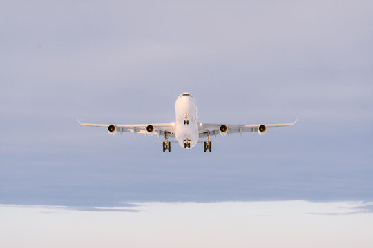 airplane in the sky