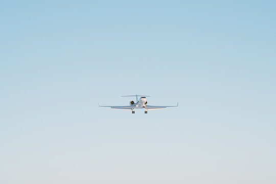 jet in sky