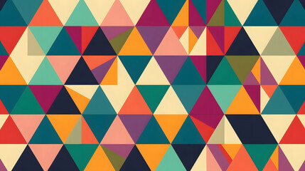 Colorful geometric pattern