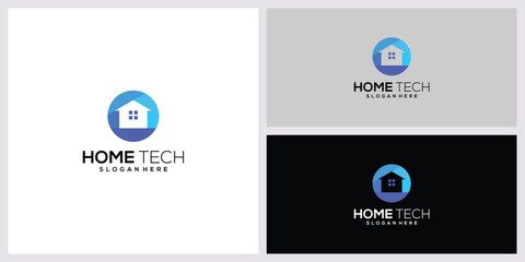 Modern home technology Vector Illustration