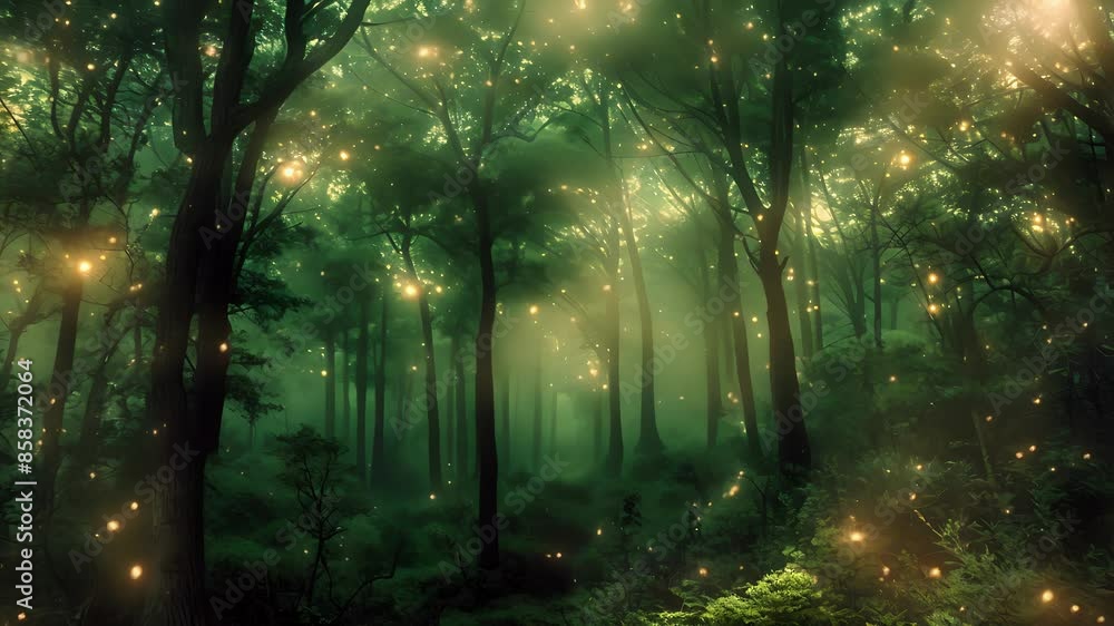 Poster as i ventured deeper into the misty forest the trees seemed to whisper and rustle with unseen energy
