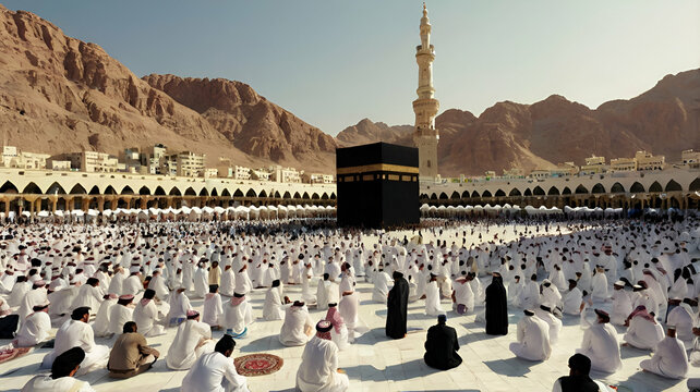 Kaaba, Bait Ullah shareef Mecca, Saudi Arabia