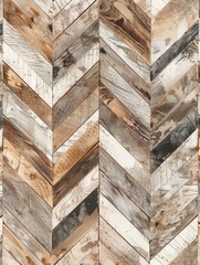 Neutral Tones Wood Herringbone Pattern Texture Background for Design Projects