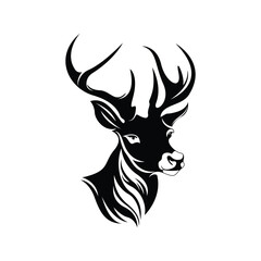 Deer vector icon illustration design