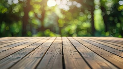 Fototapeta premium Deck construction background with empty space