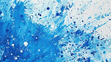 Dynamic Blue Abstract Splash: Vivid Energy, Oceanic Movement, Cosmic Explosion, Artistic Expression, Colorful Harmony, Abstract Art, Fluid Motion, Blue Strokes, Artistic Splash, Modern Art