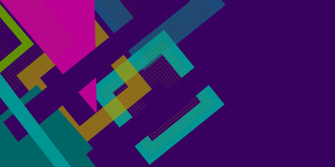 Fototapeta premium Color gradient abstract background with dynamic wave line effect. Modern abstract covers, minimal covers design.