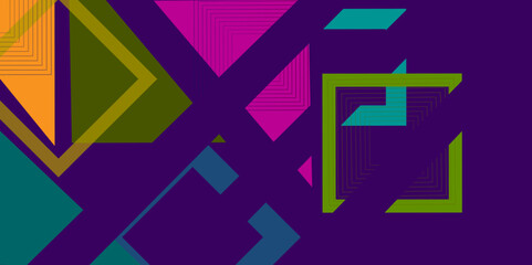 Vector Geometric shapes abstract background geometry shine, Suit for business, corporate, institution, party, festive.