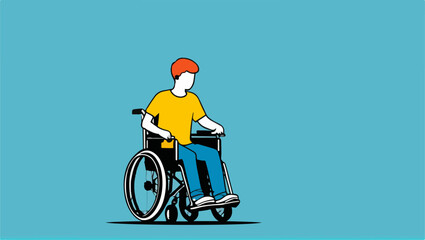Accessibility Design: Young Boy in Wheelchair