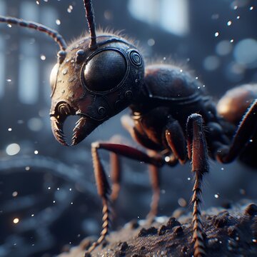 biomechanical ant