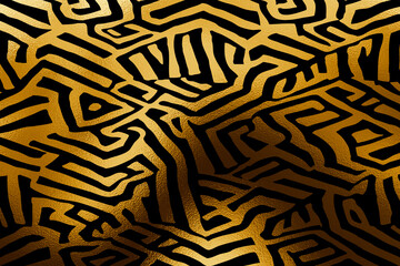 Golden background. Design template for invitation, web, banner, birthday, wedding, business card.