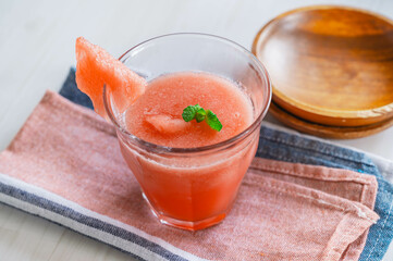 夏の飲み物　スイカジュース