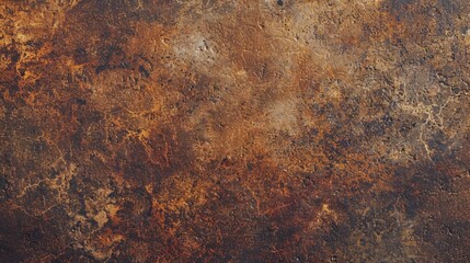 Closeup of rusty brown stone or metal surface texture